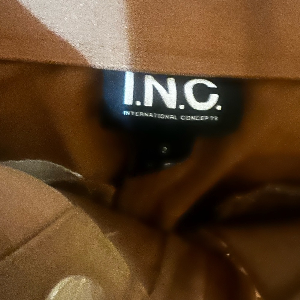 Women's Tan Blazer and Pant Set - Picture 7 of 7